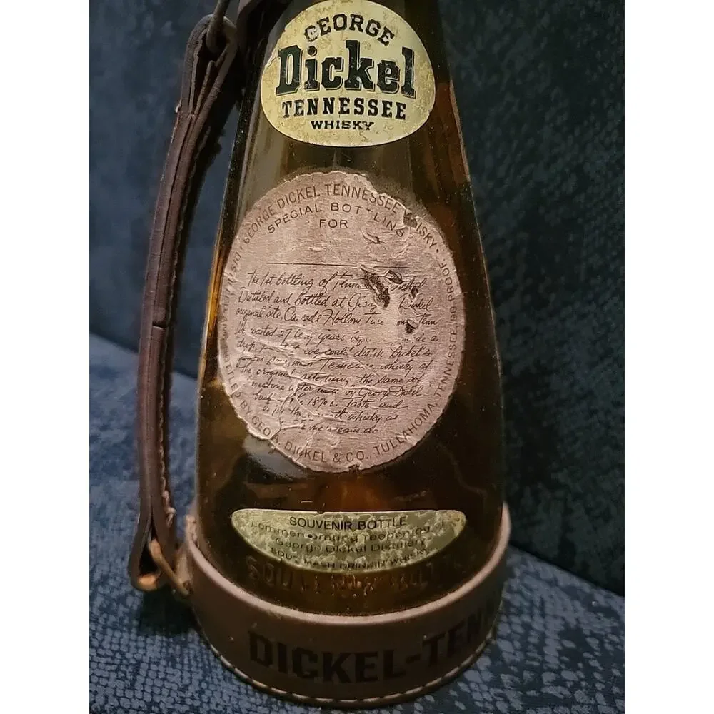 George Dickel Tennessee Whiskey Sour Mash Glass Bottle 15